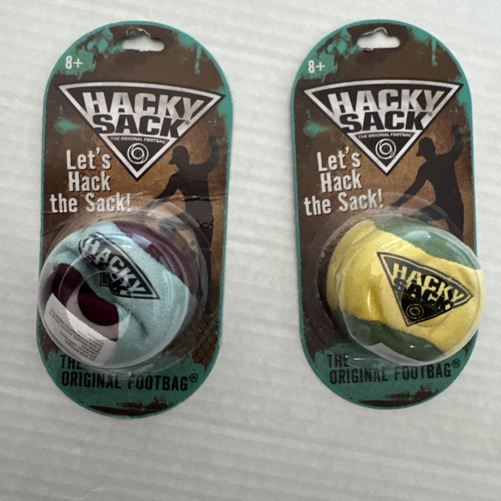 Hacky Sack By PlayMonster The Original Footbag LOT OF 2